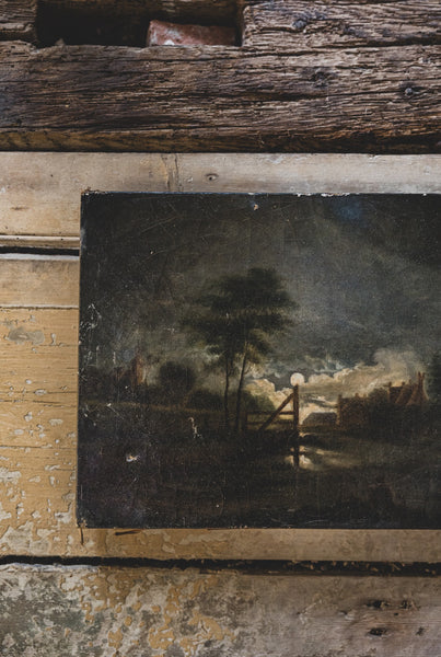 Antique Oil on Canvas