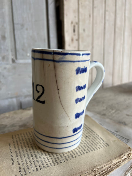 Vintage French Archer Mug