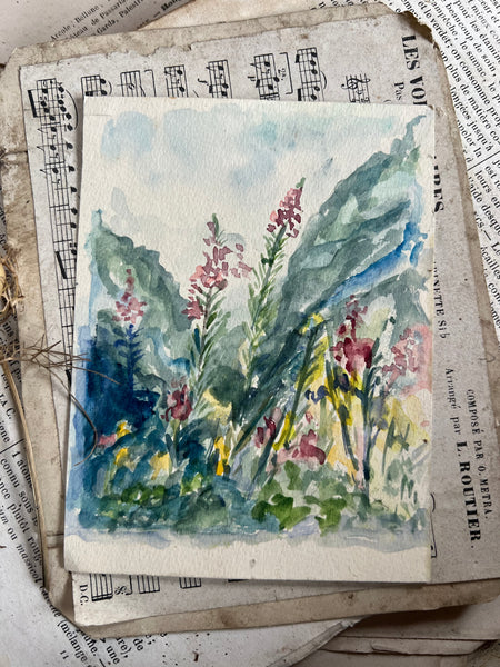 Beautiful little Watercolour Painting