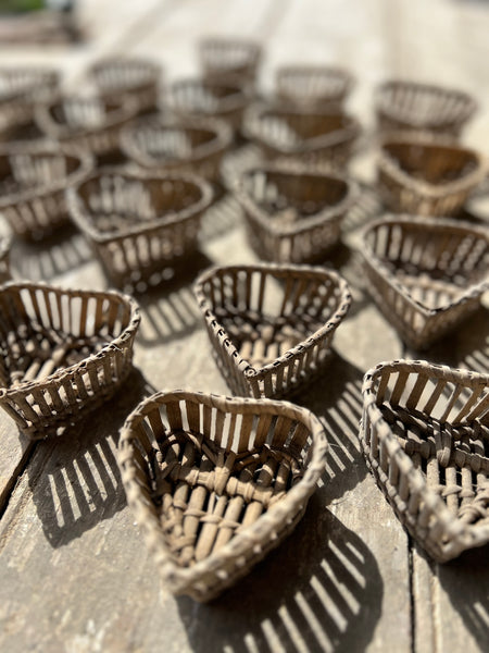 Extra Small Vintage French Heart Cheese Mould