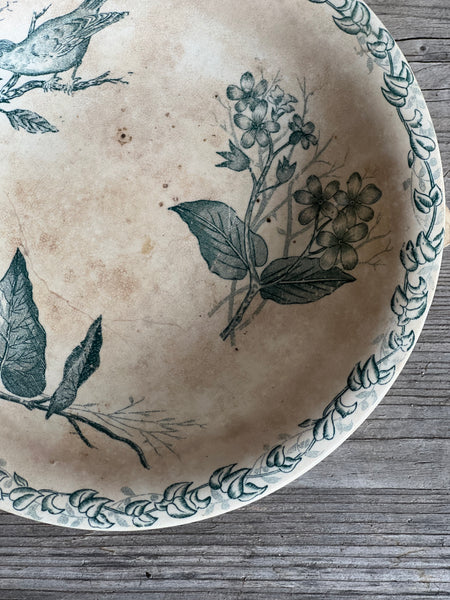 Crazed French Raised Dish