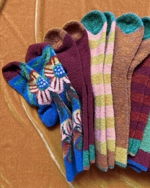 Bonne Maison Mousse Bouquet Socks