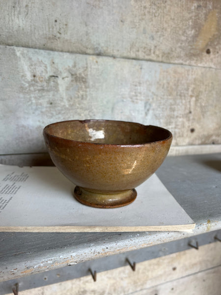 Beautifully Aged French Cafe au Lait Bowl