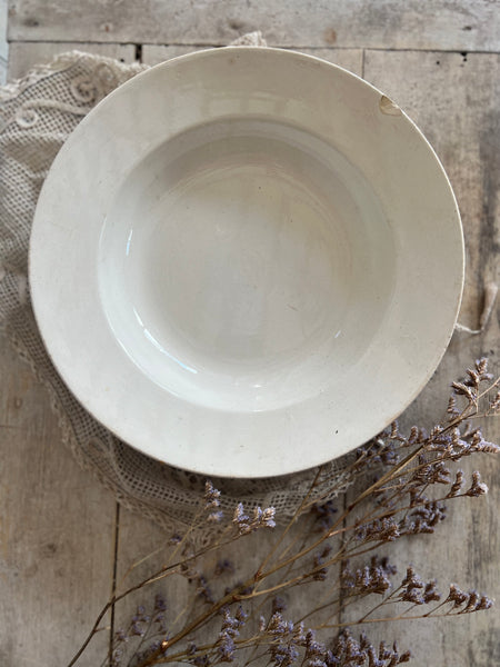 Crisp Ironstone Dish