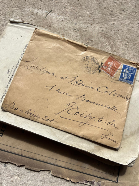 Sweet Vintage French Envelope