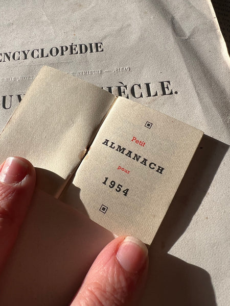 Mini 1954 Vintage Floral Agenda