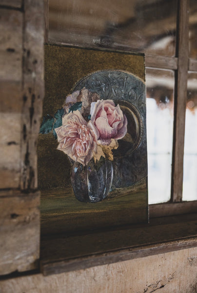 Sweet Antique Water Colour 1886