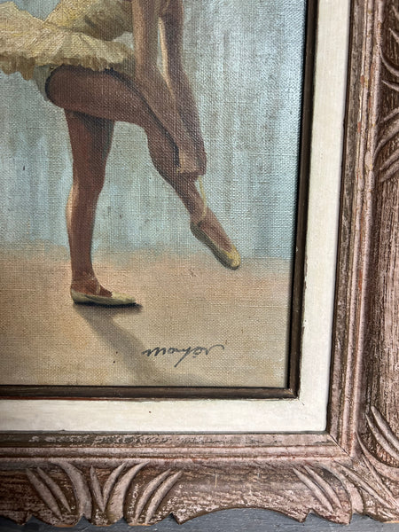 Beautiful French Framed Ballerina