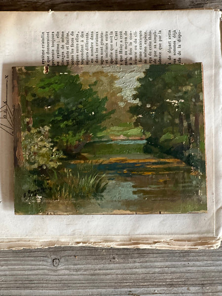 Landscape Oil on Board