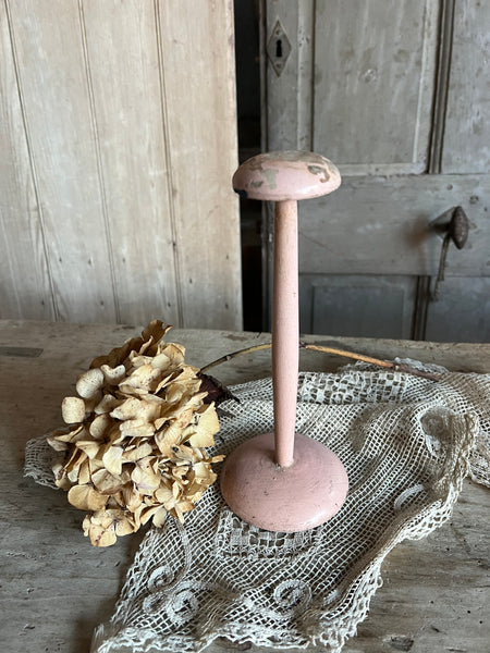 Pink vintage Hat Stand