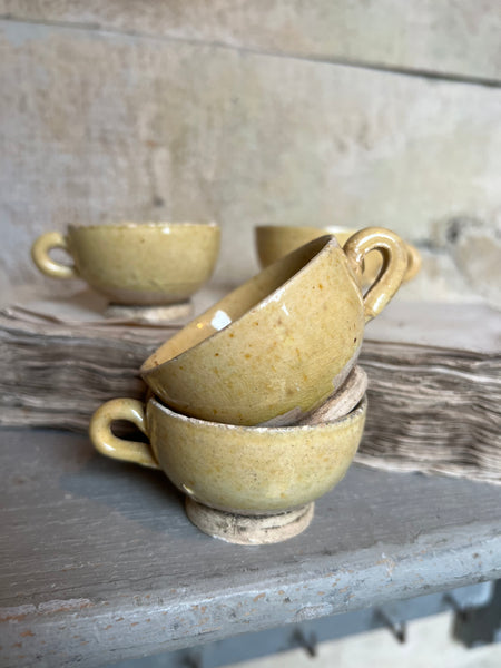 Rustic French Vintage Cups