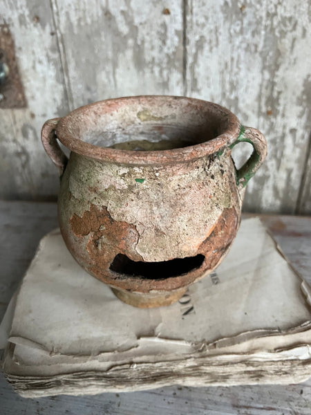 Antique French Confit Jar Large