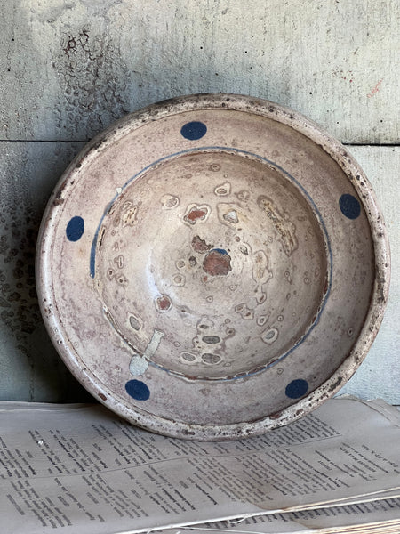 Rustic Spotty Vintage Bowl