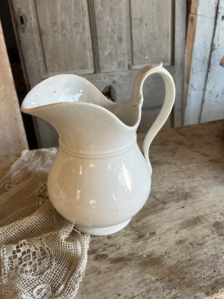 Large Ironstone Jug