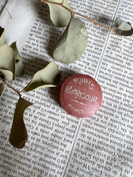 Vintage French Cosmetic Box