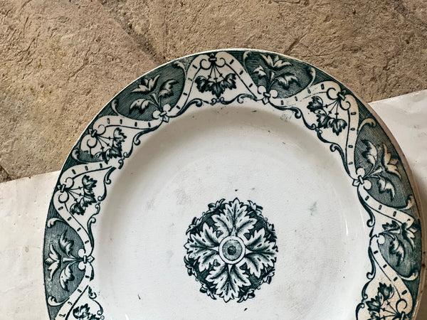 Sweet French Transferware Plate