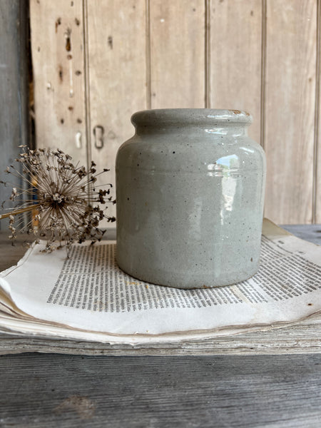 Simple French Stoneware Pot