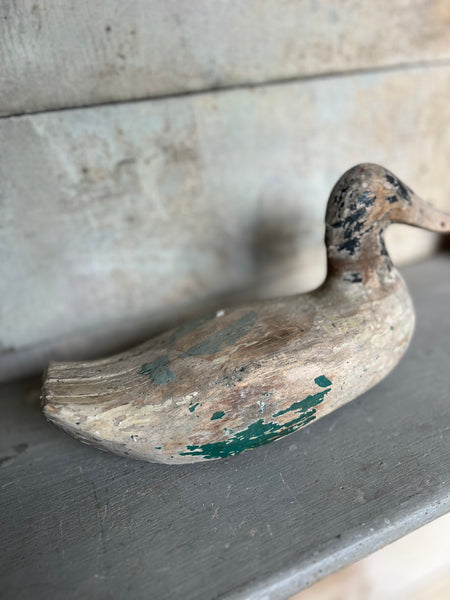 Vintage French Decoy Duck