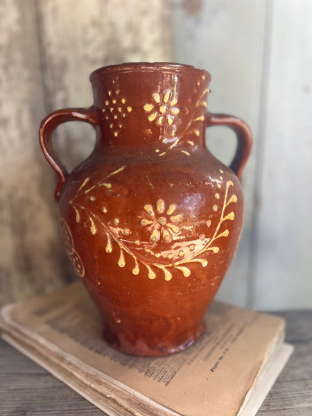 Rustic Handled French Confit Jar