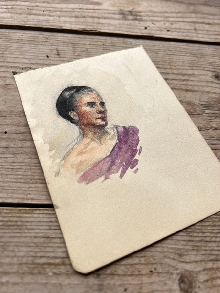 Beautiful Watercolour Portrait