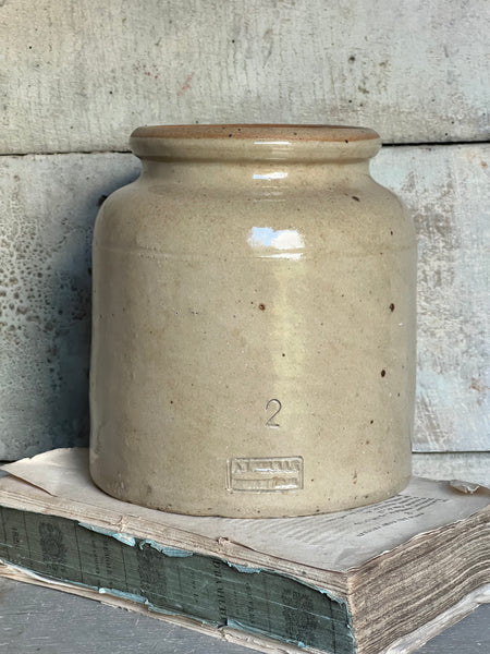 French Stoneware Jar