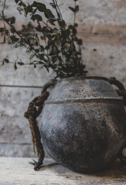Large Antique French Pot