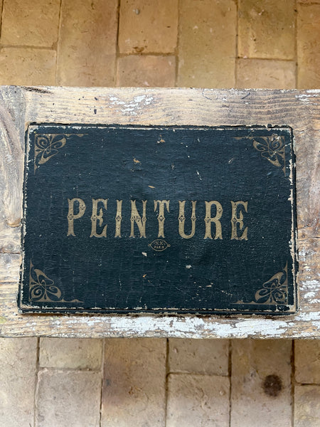 French Painting Sign