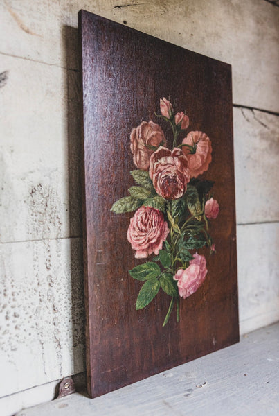 Vintage Floral Oil Painting