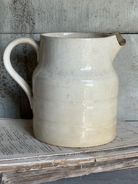 Large Buttery Worn Jug