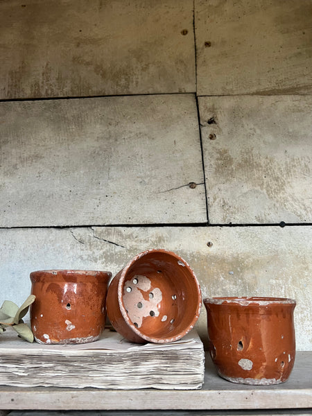 Small Vintage French Faiselle Cheese Moulds