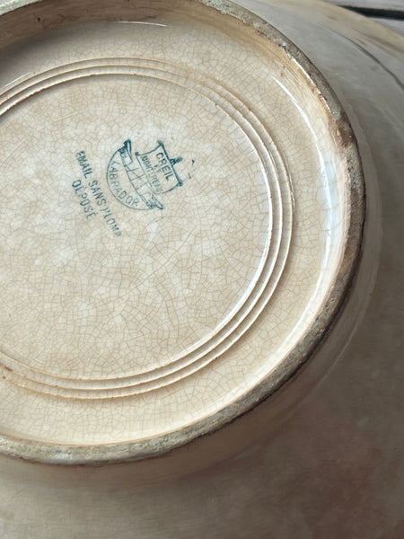 Vintage French creil et montereau