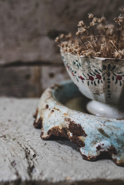 Beautifully Crazed Rustic Cafe Au Lait