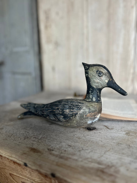 Vintage French Decoy Duck