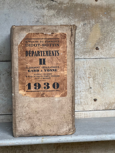 Large Antique French Book from 1930 (part 2)
