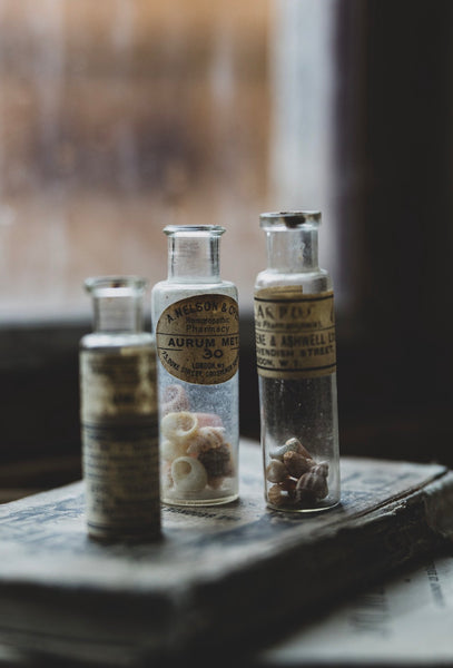 Collection of Vintage Bottles
