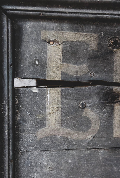 Antique French Sign