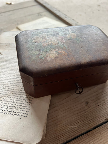 French Painted Box