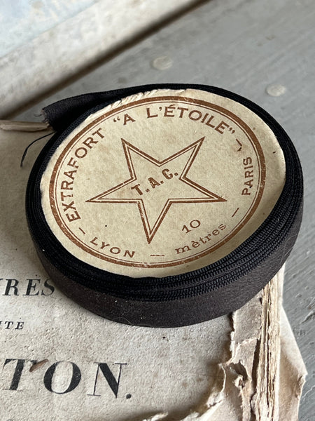 French Black Star Ribbon