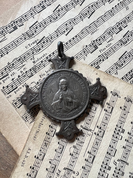 Large religious medallion