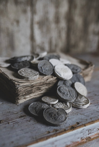 Vintage Plaster Coins Joblot