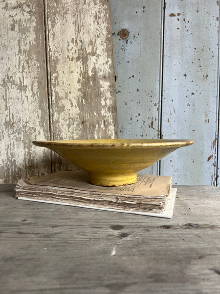 Antique Tian Earthenware Bowl from Provence