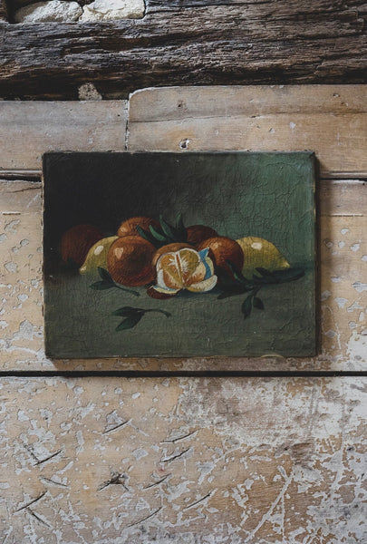 French Fruit Oil Painting on Canvas
