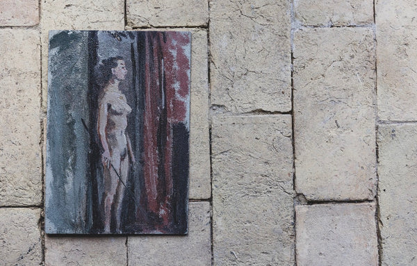 Beautiful Antique Painting on Board