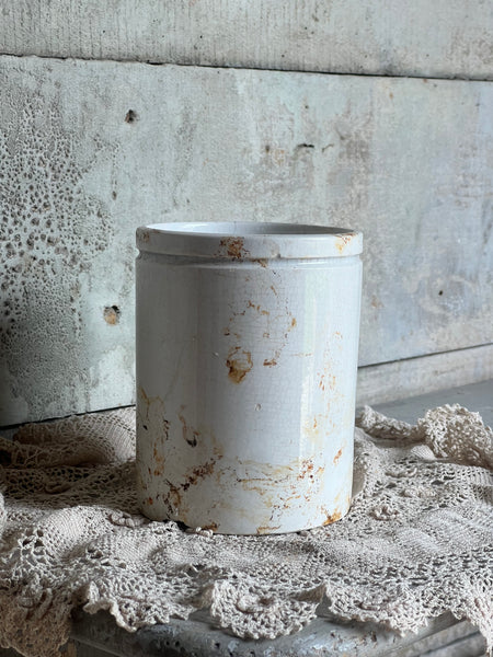 Vintage French Confiture Pot