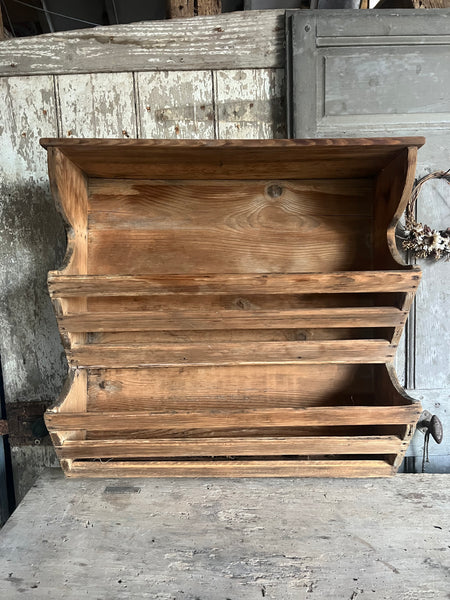 Vintage French Plate Rack