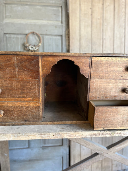 Vintage Cubby Display