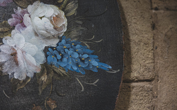 Vintage French Floral on Board