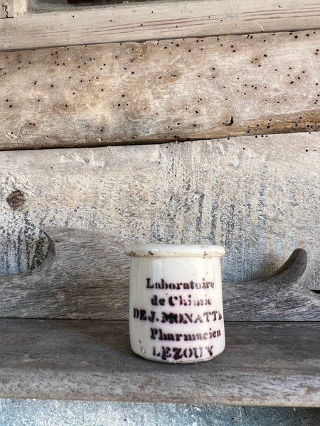 Small Vintage Apothecary Jar
