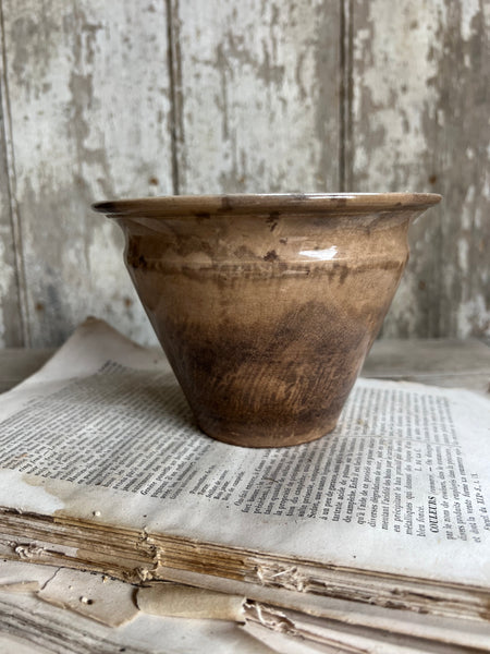 Conical French Antique Pot