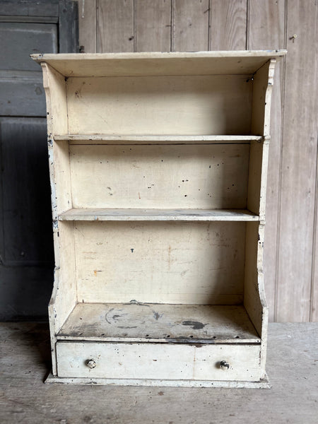 French Chippy Paint Small Shelving Unit